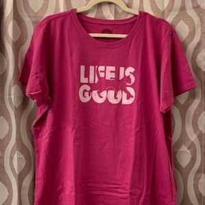 Life Is Good Tops - Life is Good - Cat Life Is Good Tops - Life is Good - Cat